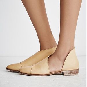Free People Flat Royale booties, new in box